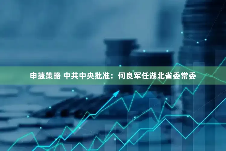 申捷策略 中共中央批准：何良军任湖北省委常委
