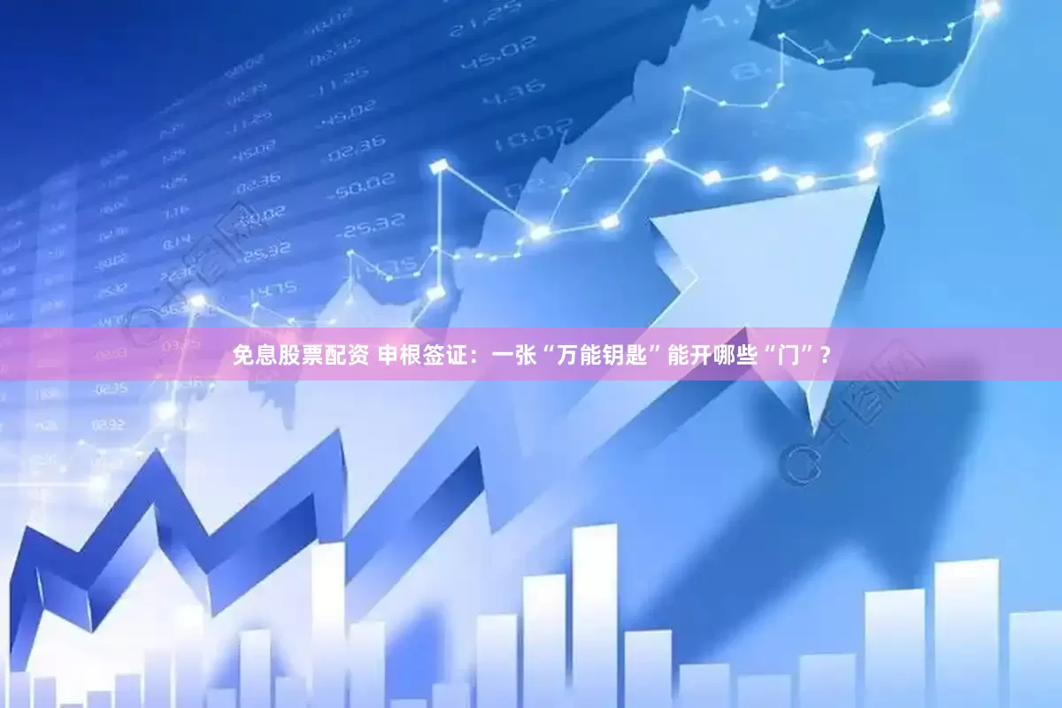 免息股票配资 申根签证：一张“万能钥匙”能开哪些“门”？